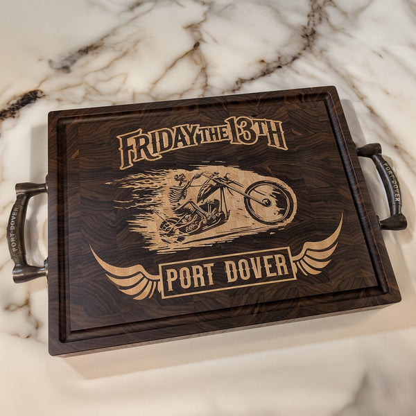 Friday the 13th cutting board