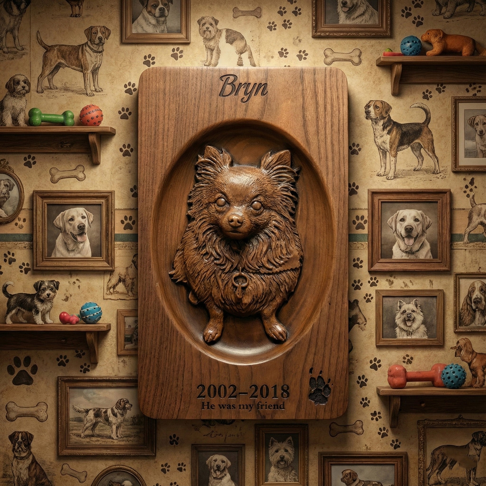 Custom Engraved Pet Memorial Plaques