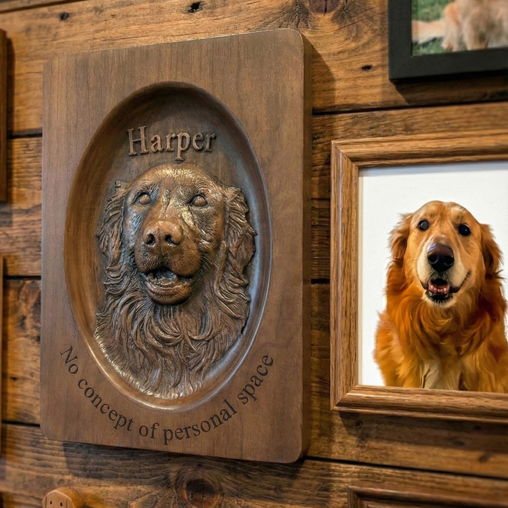 Custom Engraved Pet Memorial Plaques