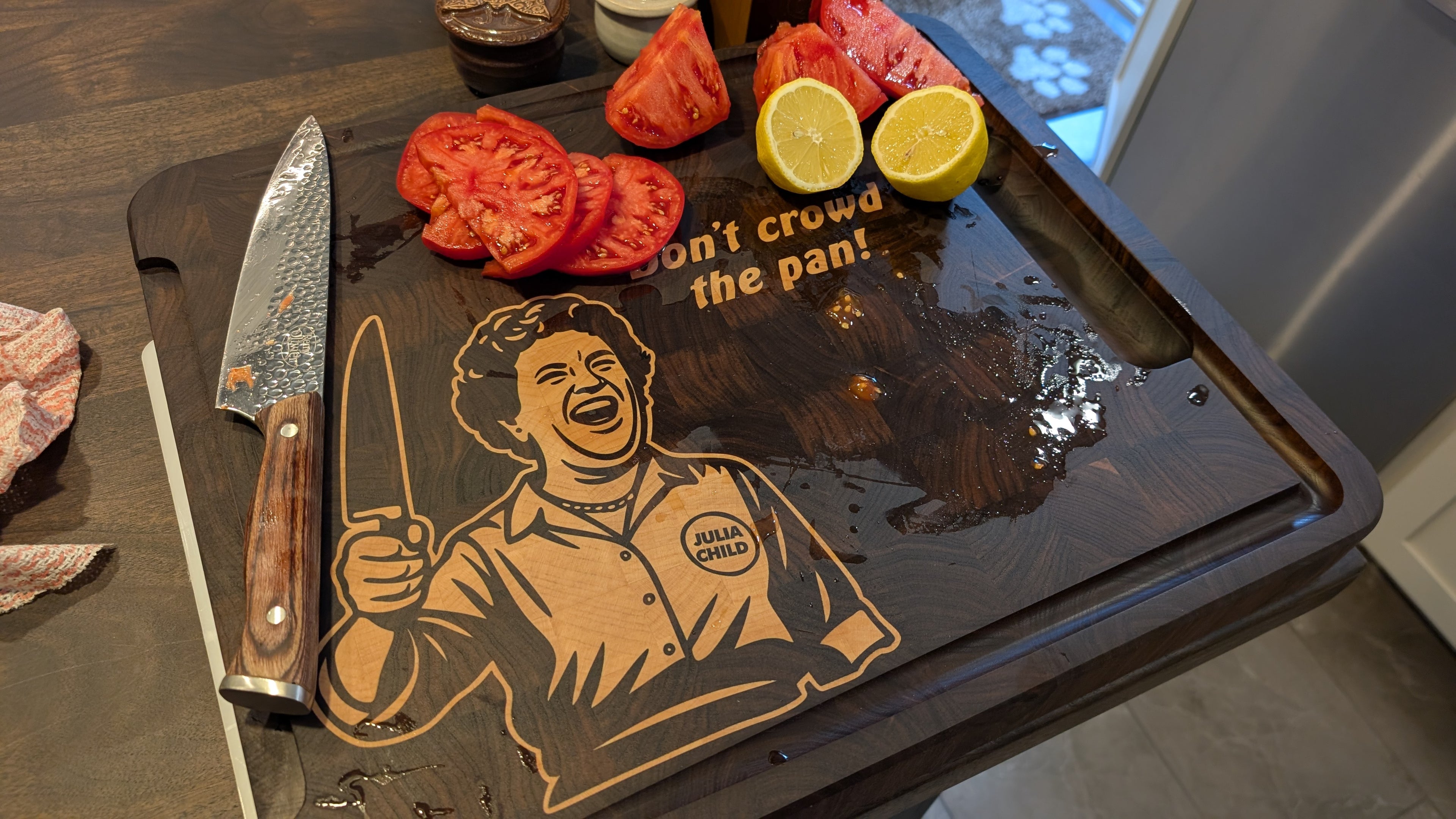 Don't crowd the pan!