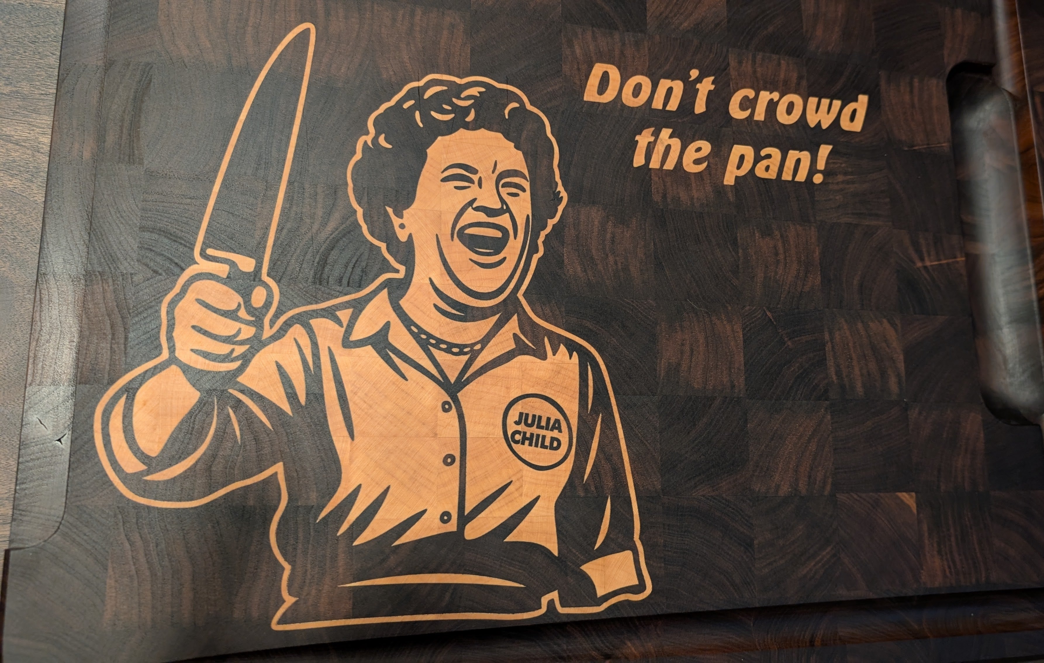 Don't crowd the pan!