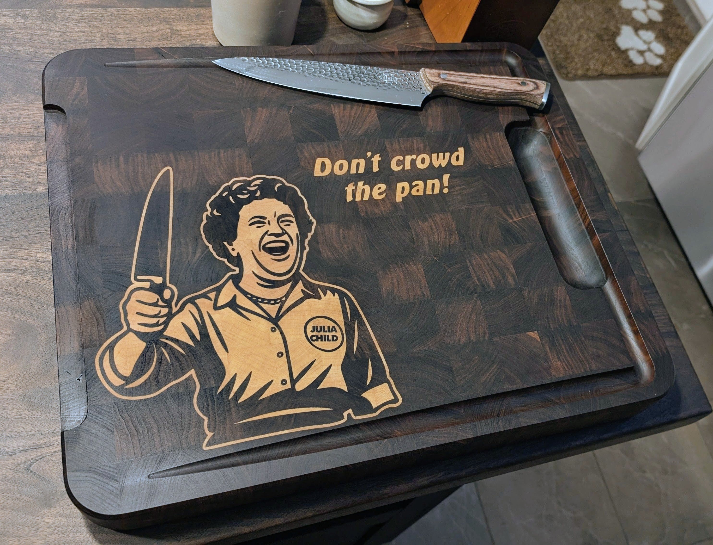 Don't crowd the pan!