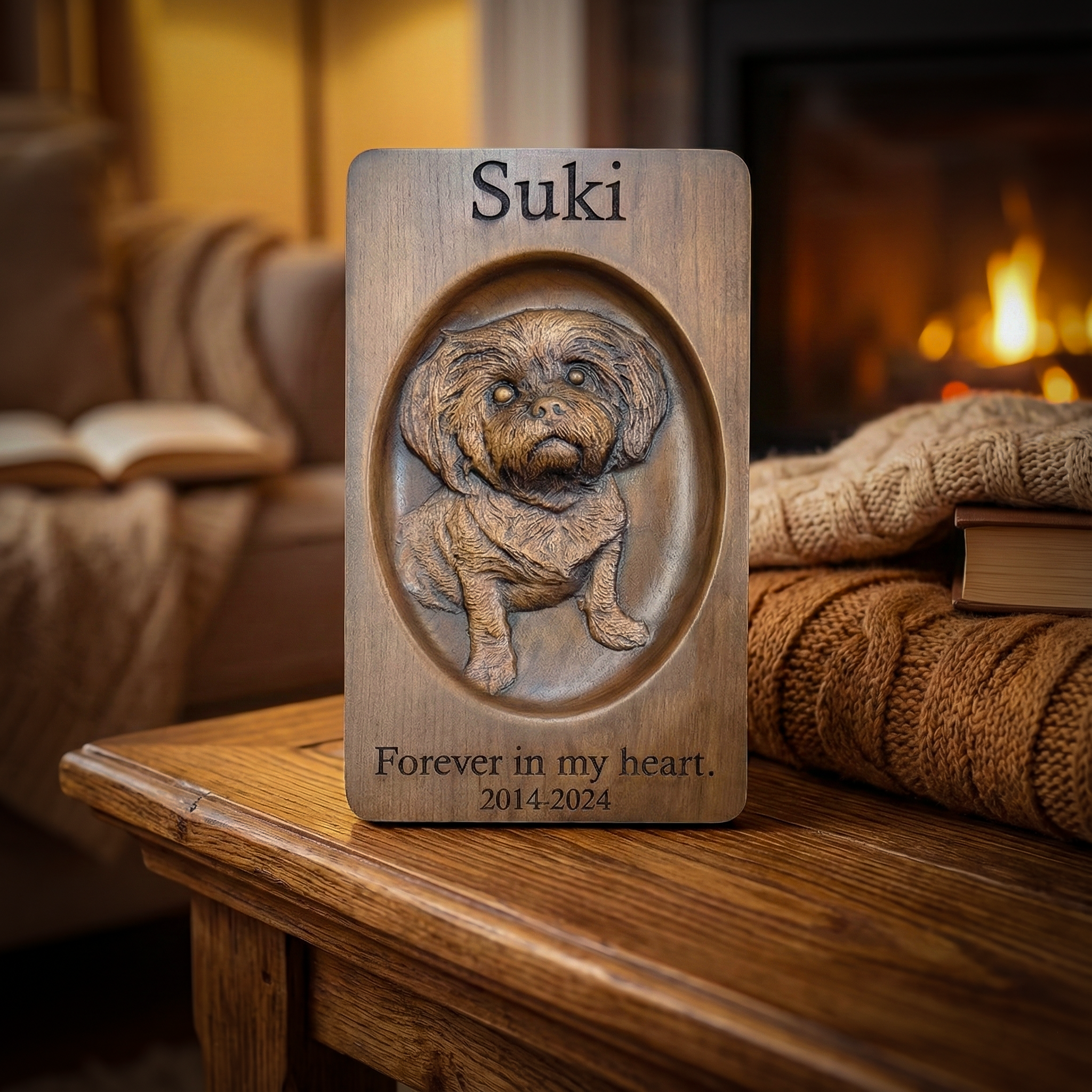 Custom Engraved Pet Memorial Plaques