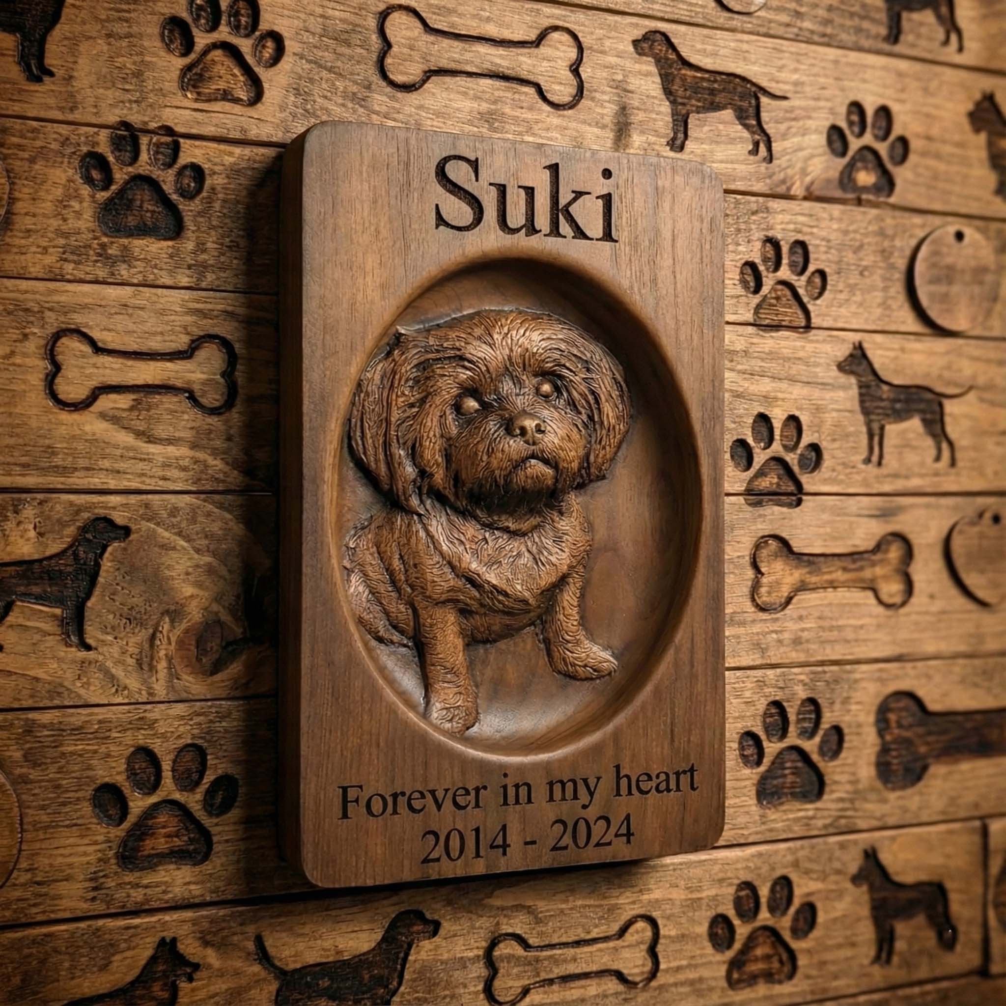 Custom Engraved Pet Memorial Plaques
