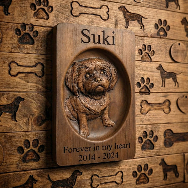 Custom Engraved Pet Memorial Plaques